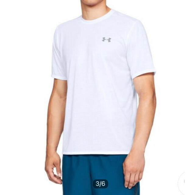 UNDER ARMOUR(アンダーアーマー)の再値下　半額以下　新品未使用　アンダーアーマー  半袖　Tシャツ　白 メンズのトップス(Tシャツ/カットソー(半袖/袖なし))の商品写真