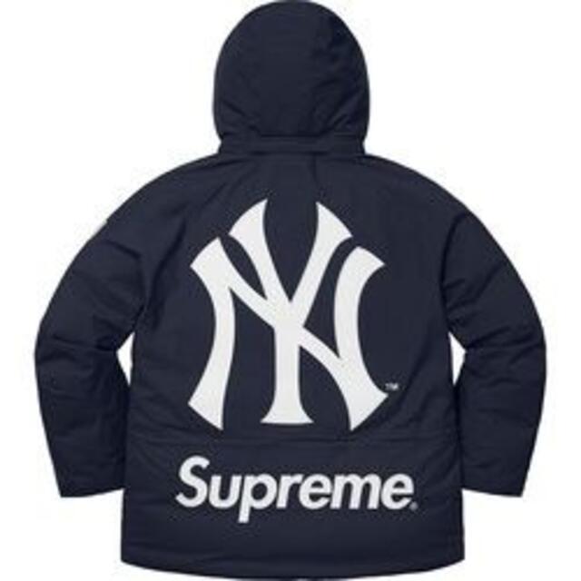 supreme new york yankees down jacket XL