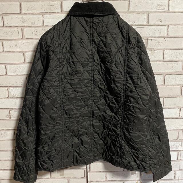 Barbour(バーブァー)の90s 古着 バブアー キルティングジャケット コーデュロイ トラッドスタイル レディースのジャケット/アウター(ブルゾン)の商品写真