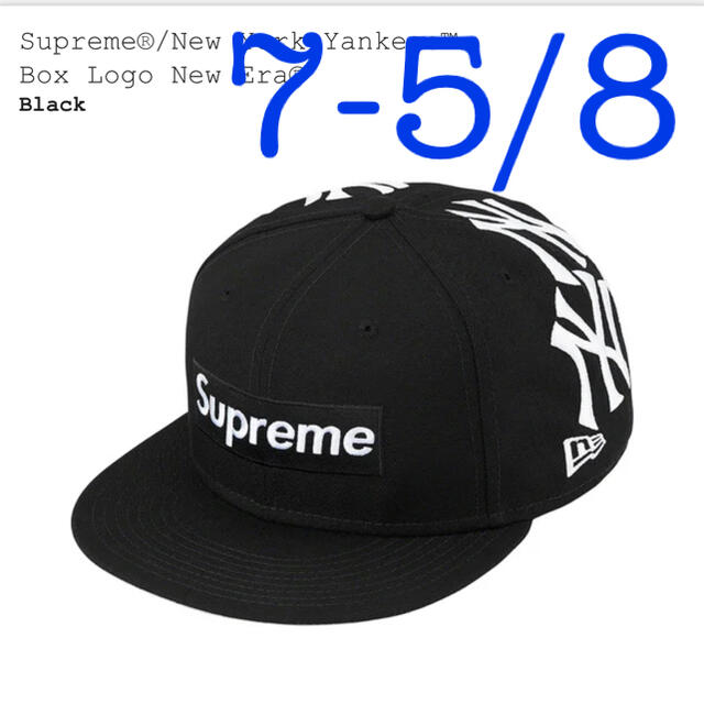 supreme®︎NewYork Yankees™️ newera®︎新品未使用購入