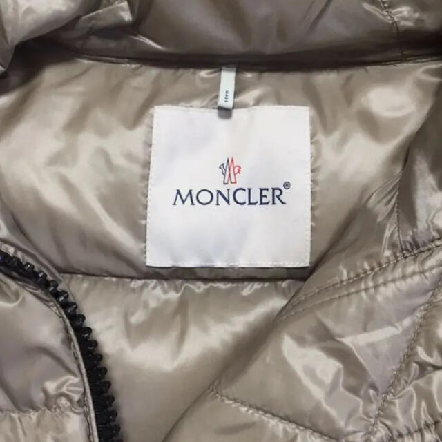MONCLER(モンクレール)のモンクレール  レディース　サイズ0 スイエン　ダウンジャケット　ベージュ レディースのジャケット/アウター(ダウンジャケット)の商品写真