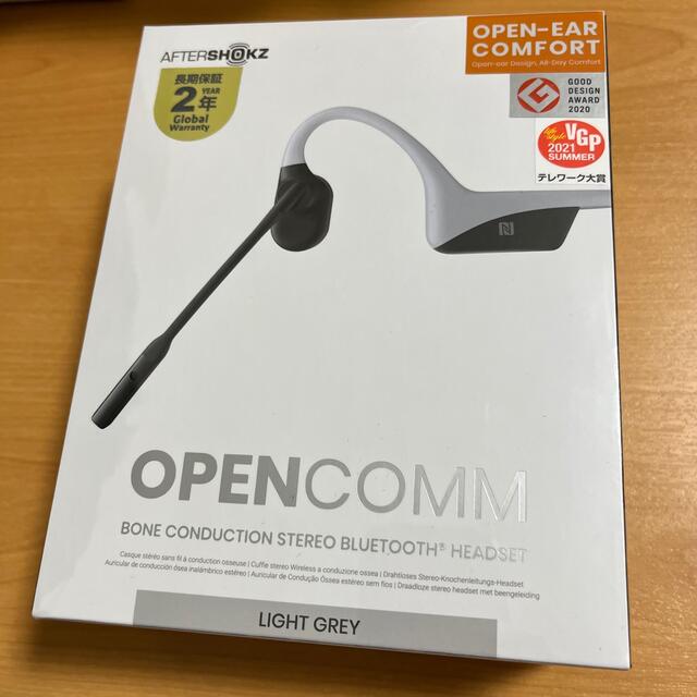 新品未開封 AFTERSHOKZ OpenComm 骨伝導ワイヤレスヘッドホン