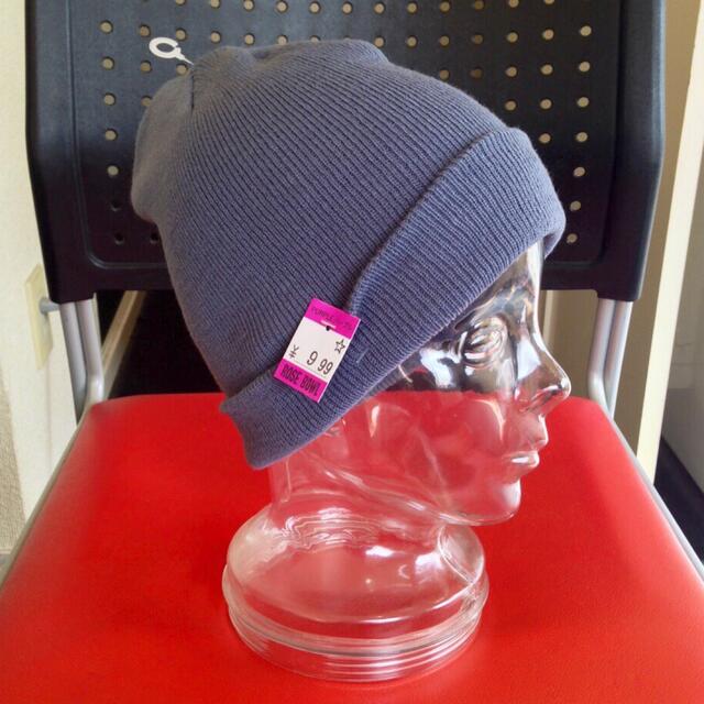 FREAK'S STORE(フリークスストア)の新品 ROSEBOWL GRAY ビーニーワッチキャップ ニット帽子 レディースの帽子(ニット帽/ビーニー)の商品写真