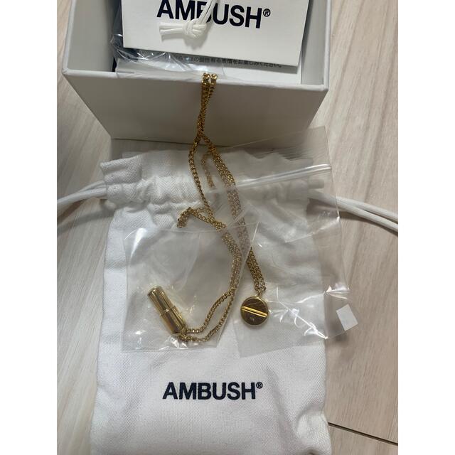 AMBUSH - ambush ネックレス ピルケースの通販 by babyisa's shop｜アンブッシュならラクマ
