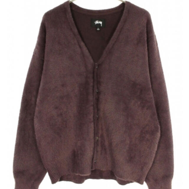 stussy  shaggy cardigan 21f/w