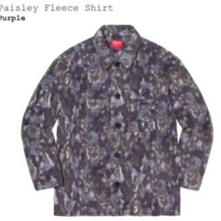 シュプリーム(Supreme)のSupreme Paisley Fleece Shirt(シャツ)