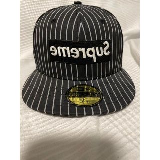 シュプリーム(Supreme)のSupreme コムデギャルソン ニューエラ キャップ(キャップ)