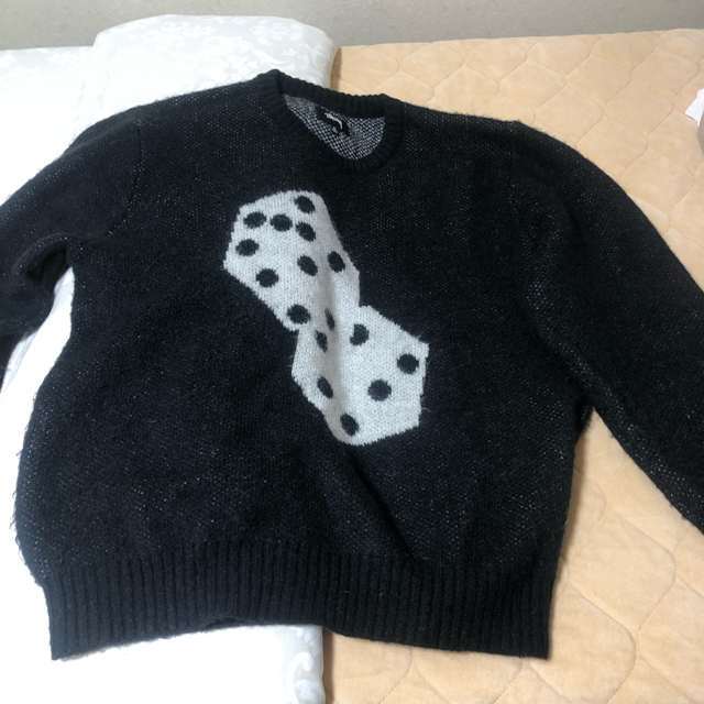 STUSSY - stussy dice mohair sweater 21f/wの通販 by TR