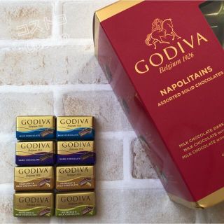 コストコ(コストコ)の♡大人気♡コストコ GODIVA ナポリタンチョコレート 8個 お試し(菓子/デザート)