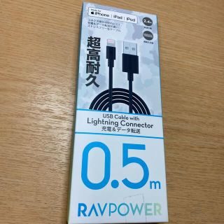 サンバレー(SUNVALLEY)のRAVPOWER Lightning タフケーブル RP-CB030BK(その他)