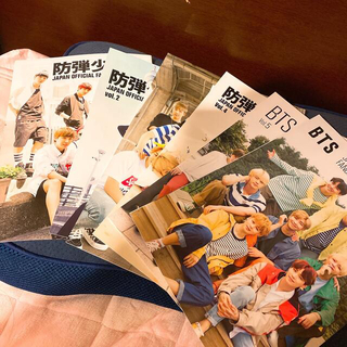 BTS FC 会報 Vol.1～Vol.6 クリスマスカード３枚