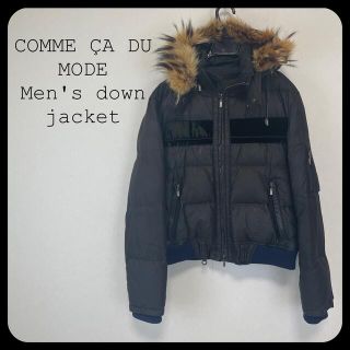 COMME CA DU MODE MENのナイロンジャケット　ダウン風