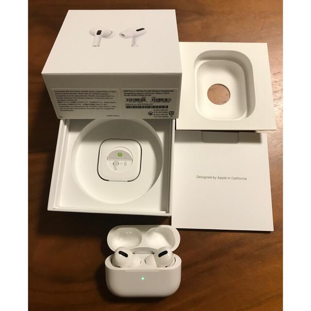 オーディオ機器AirPods pro 正規品