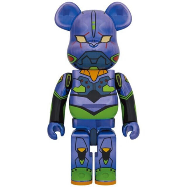受注生産品】 エヴァンゲリオン初号機 be@rbrick - TOY MEDICOM chrome