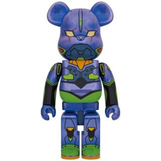 メディコムトイ(MEDICOM TOY)のbe@rbrick エヴァンゲリオン初号機 chrome ver  1000% (その他)