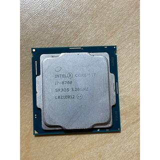 Intel core i7  8700 SL3QS 3.20GHZ(PCパーツ)