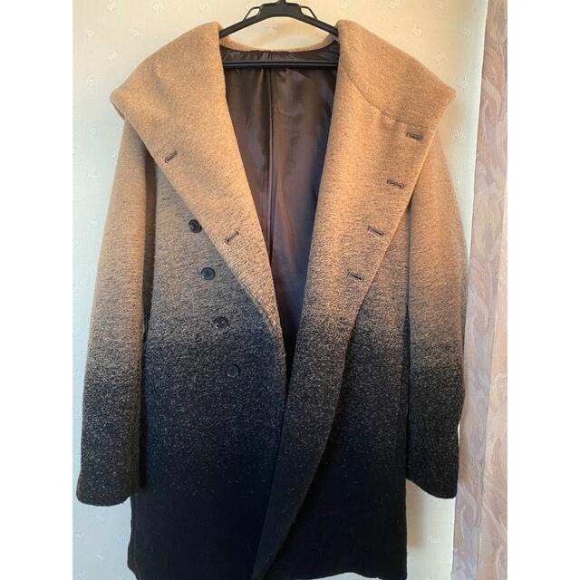 NO ID. WT グラデーション フーデッドコート※即購入OK