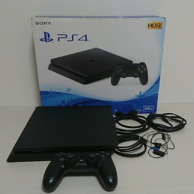 PS4 CUH-2100A BLACK 500GB