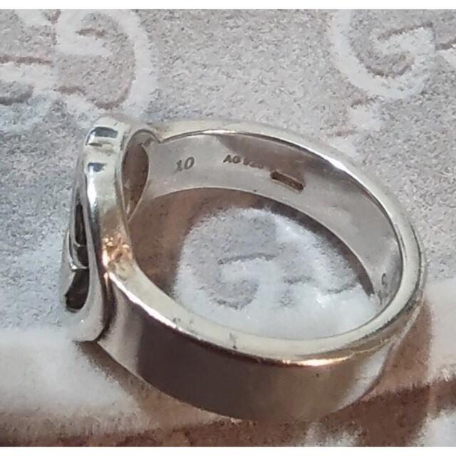 Gucci(グッチ)のグッチ  GUCCI アイコンリング 指輪 10号 シルバー925 レディースのアクセサリー(リング(指輪))の商品写真