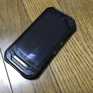 キョウセラ(京セラ)のtorque kyv41 au  ブラック(スマートフォン本体)