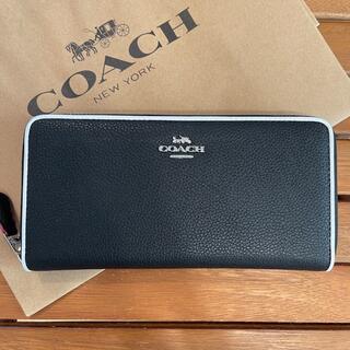 コーチ(COACH)の⌘箱付き・新品・未使用・正規品⌘ COACH 長財布 ブラック(財布)