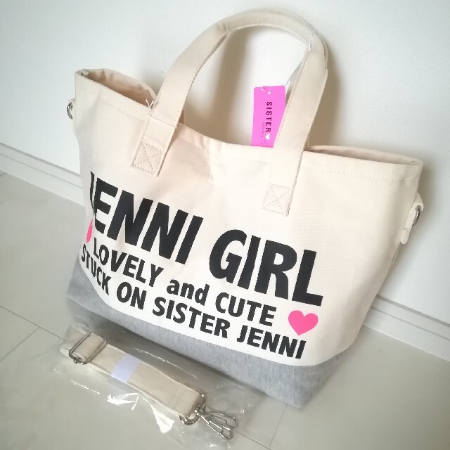 JENNI(ジェニィ)のJENNI bag トートバッグ ジェニィ キッズ/ベビー/マタニティのこども用バッグ(トートバッグ)の商品写真