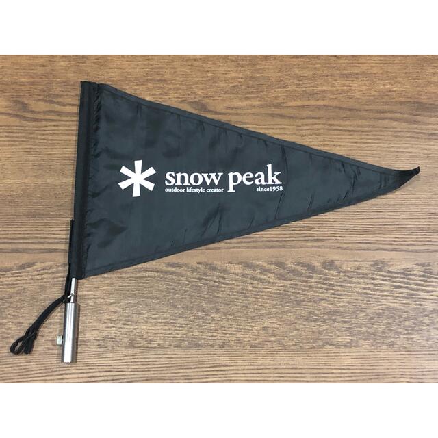 Snow Peak(スノーピーク)の希少 スノーピーク タープフラッグ 雪峰祭 2016 春 限定品  UG-445 スポーツ/アウトドアのアウトドア(テント/タープ)の商品写真