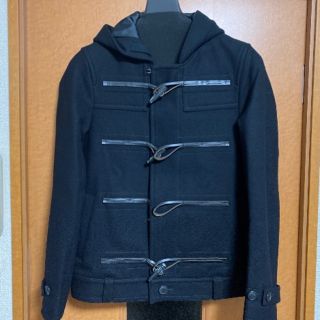 ブラックバレットバイニールバレット(BLACKBARRETT by NEIL BARRETT)のキムタク着用☆ブラックバレット☆ショート丈ダッフルジャケット(^○^)(ダッフルコート)