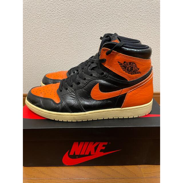 NIKE AIR JORDAN 1 シャタバ 30cm US12 艶消し