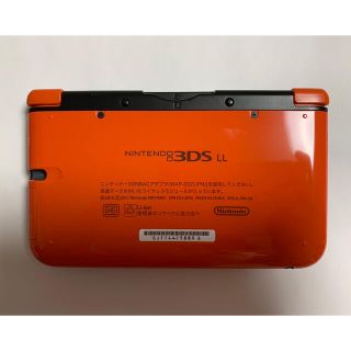 美品】ニンテンドー3DS LL リミテッドパック オレンジ×ブラックの通販