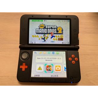 美品】ニンテンドー3DS LL リミテッドパック オレンジ×ブラックの通販