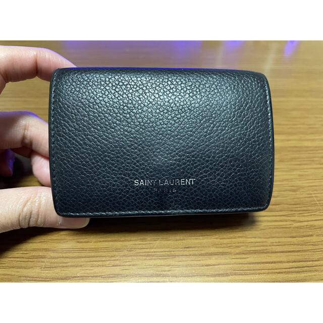 Saint Laurent(サンローラン)のSAINT LAURENT　ミニウォレット　三つ折り メンズのファッション小物(折り財布)の商品写真