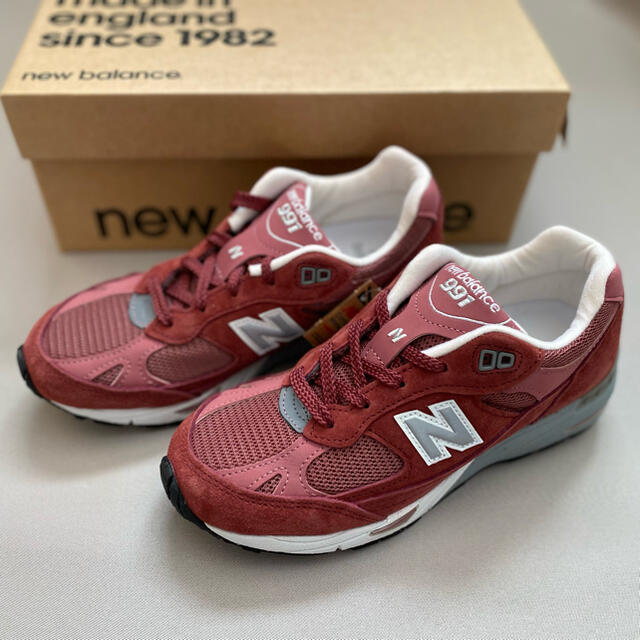 New Balance(ニューバランス)の【新品・日本未発売】ニューバランス　23cm レディース　レア　991 USA製 レディースの靴/シューズ(スニーカー)の商品写真