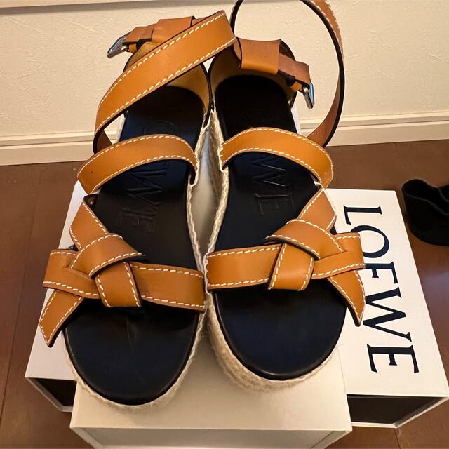 LOEWE - ロエベ サンダルの通販 by SALE👚キュウイ💸|ロエベならラクマ