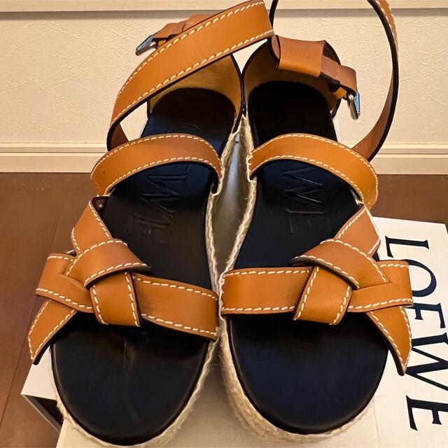 LOEWE - ロエベ サンダルの通販 by SALE👚キュウイ💸|ロエベならラクマ