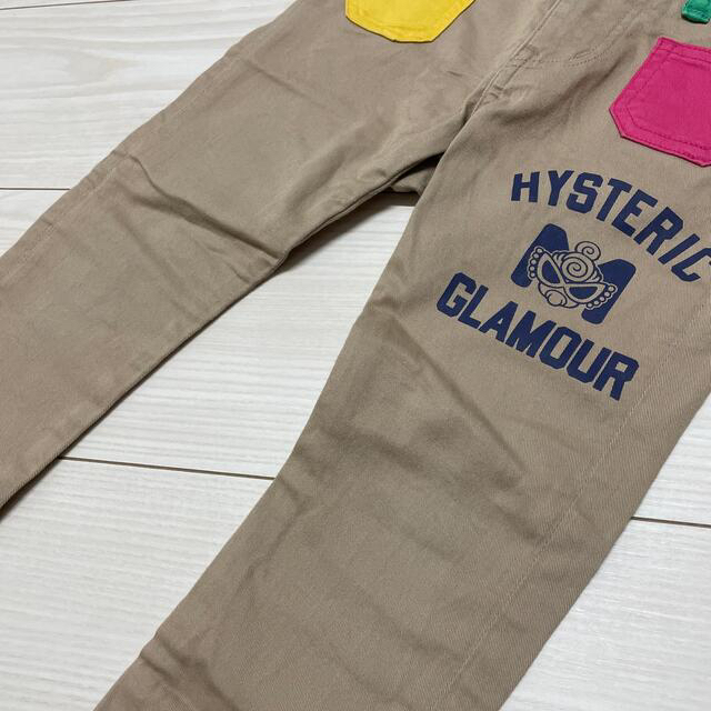 HYSTERIC MINI(ヒステリックミニ)のMロゴパンツ.110👖🧡 キッズ/ベビー/マタニティのキッズ服男の子用(90cm~)(パンツ/スパッツ)の商品写真