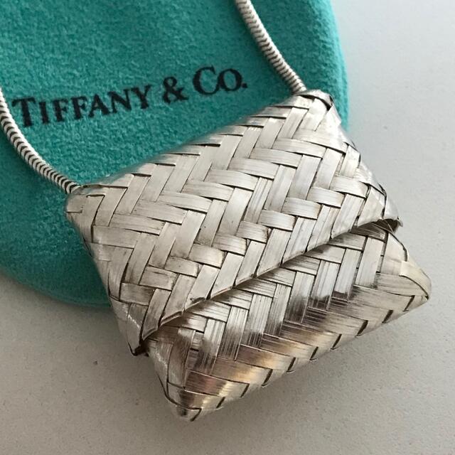 Tiffany & Co. - Tiffany イントレチャートバック　ネックレス 希少美品