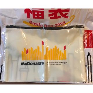 マンハッタンポーテージ(Manhattan Portage)の【送込・未使用】マクドナルド　福袋　ポーチ(ノベルティグッズ)