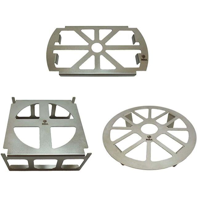 【送料込み!!】日本森の十字社 SUS304製 焚き火 ギア ３点セット
