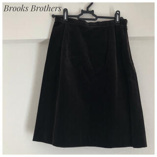 ブルックスブラザース(Brooks Brothers)のbrooks brothers ブルックスブラザーズ　スカート　ブラウン(ひざ丈スカート)