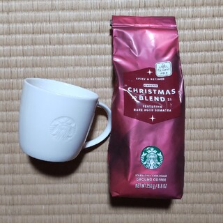 スターバックスコーヒー(Starbucks Coffee)のスタバ　マグ＆豆(グラス/カップ)