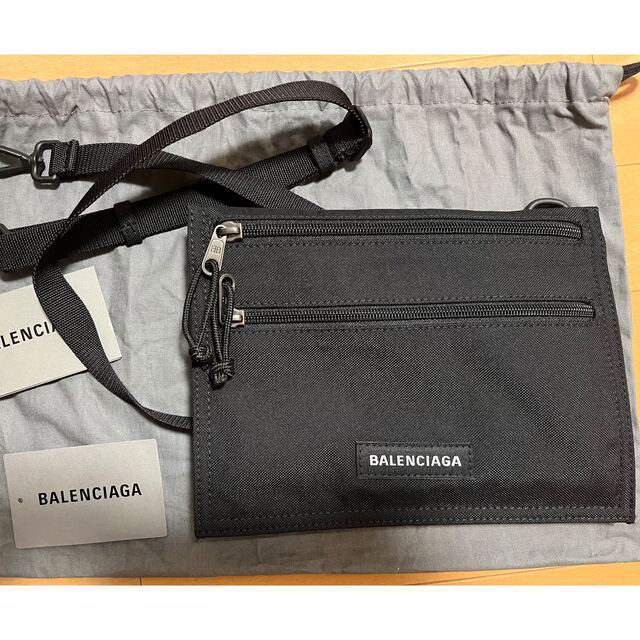 Balenciaga - バレンシアガ エクスプローラーメッセンジャーバッグ メンズ ブラック