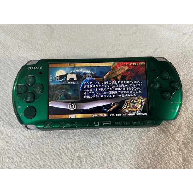 PSP-3000  スピリティッドグリーン