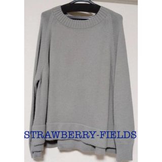 ストロベリーフィールズ(STRAWBERRY-FIELDS)の☆新春特別価格！【新品】ストロベリー・フィールズ　セーター　ニット　Mサイズ(ニット/セーター)