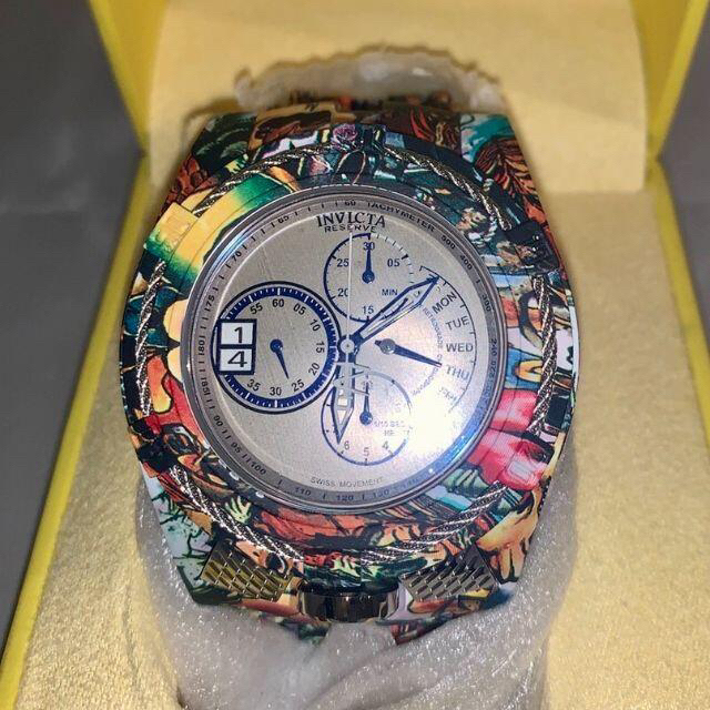新品未使用 インビクタ INVICTA ボルトゼウス クロノグラフ クォーツ