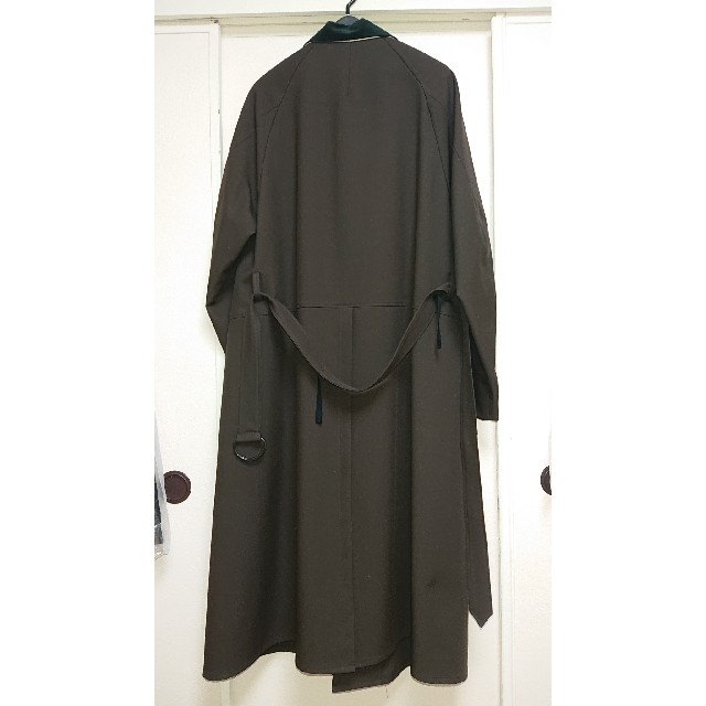 SUNSEA 18AW POLYYS WOOL COAT【ブラウン色・サイズ2】