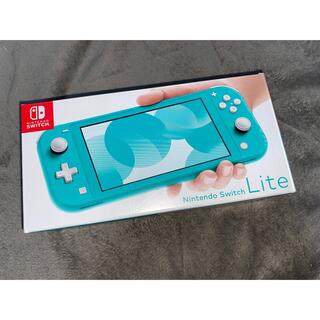 ニンテンドースイッチ(Nintendo Switch)の任天堂 Switch lite ターコイズ 本体(携帯用ゲーム機本体)