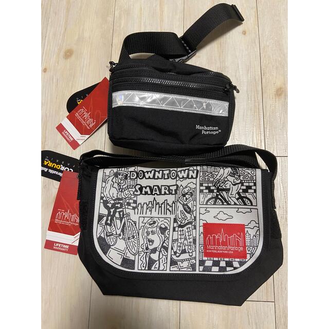 Manhattan Portage(マンハッタンポーテージ)のマンハッタンポーテージ　ショルダーバッグ ウエストバッグ   2点　新品未使用 メンズのバッグ(ショルダーバッグ)の商品写真