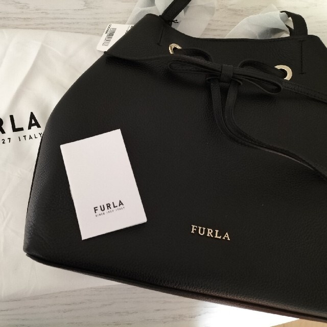 FURLA 巾着型 バッグ 定価48000円