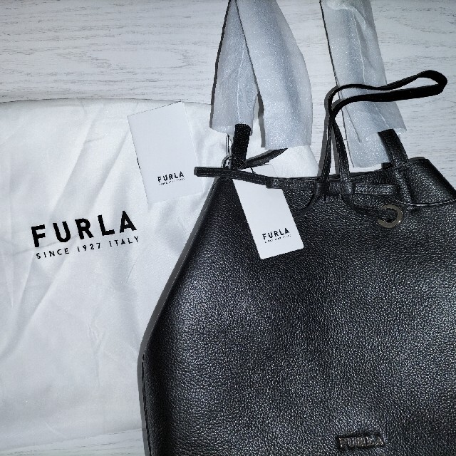 FURLA 巾着型 バッグ 定価48000円